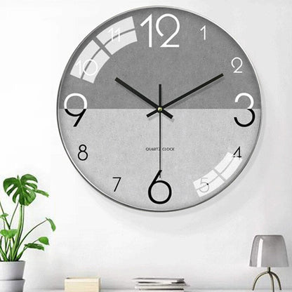 DesignGlow - Modern Copper Wall Clock