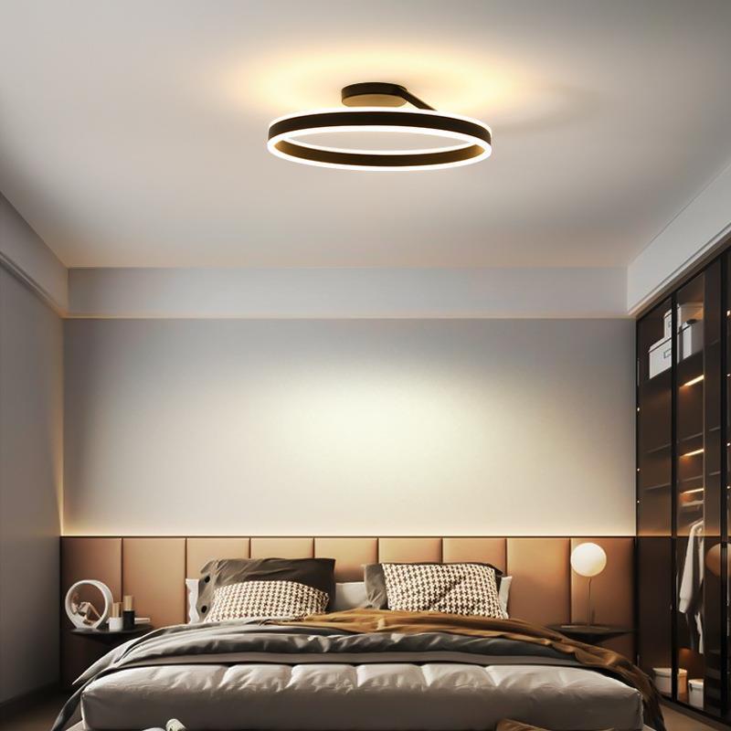 ArishaGlow - Elegant LED ceiling lamp in gold and metal