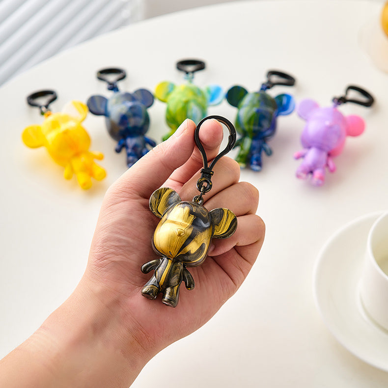 DIY Bear Figurine Keychain