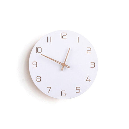 Nordic 3D Wooden Wall Clock - Add a touch of Scandinavian style to your wall!