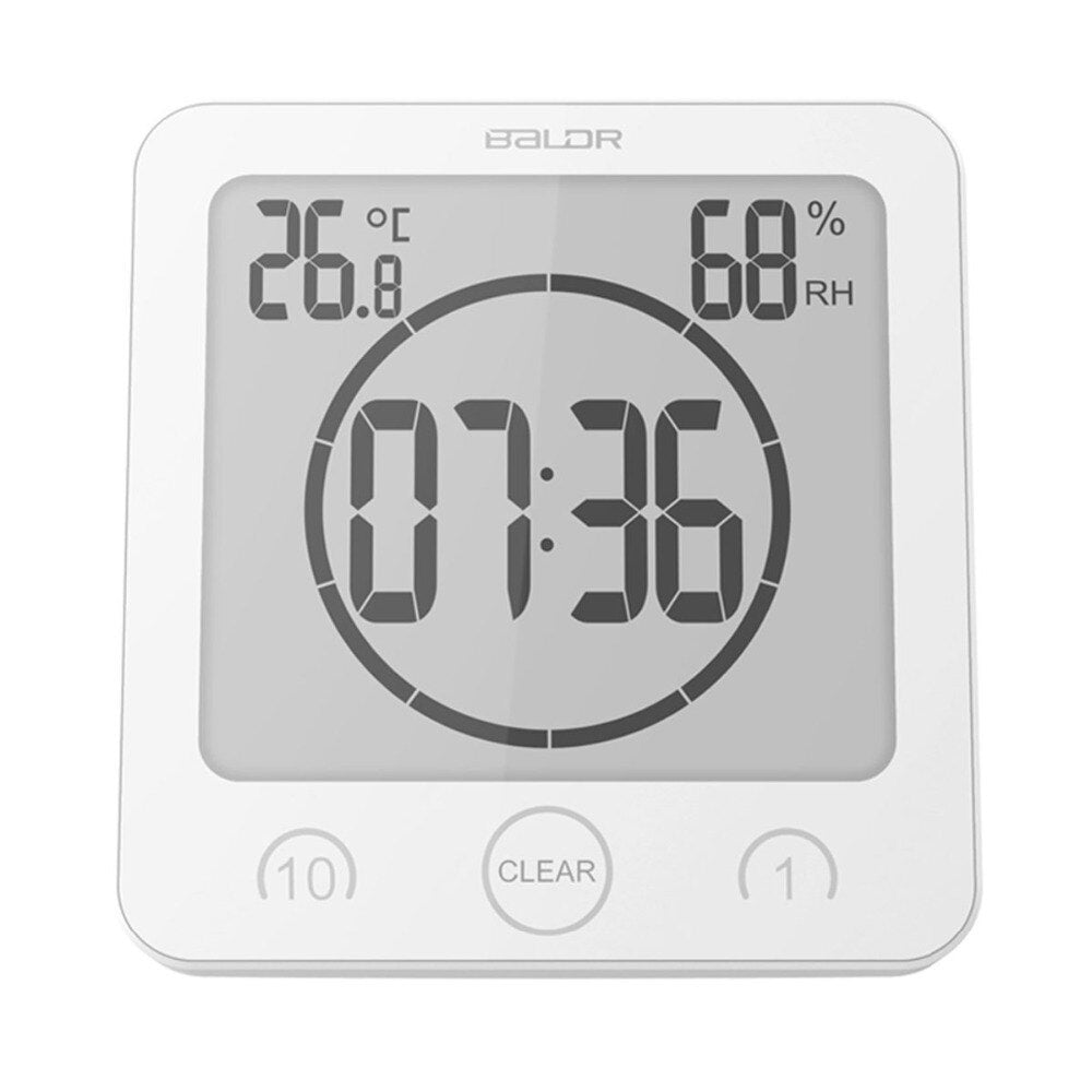 Shower clock - Timex - Waterproof - Humidity meter