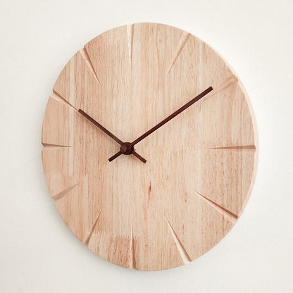 CraftTime - Stylish Wooden Carving Clock