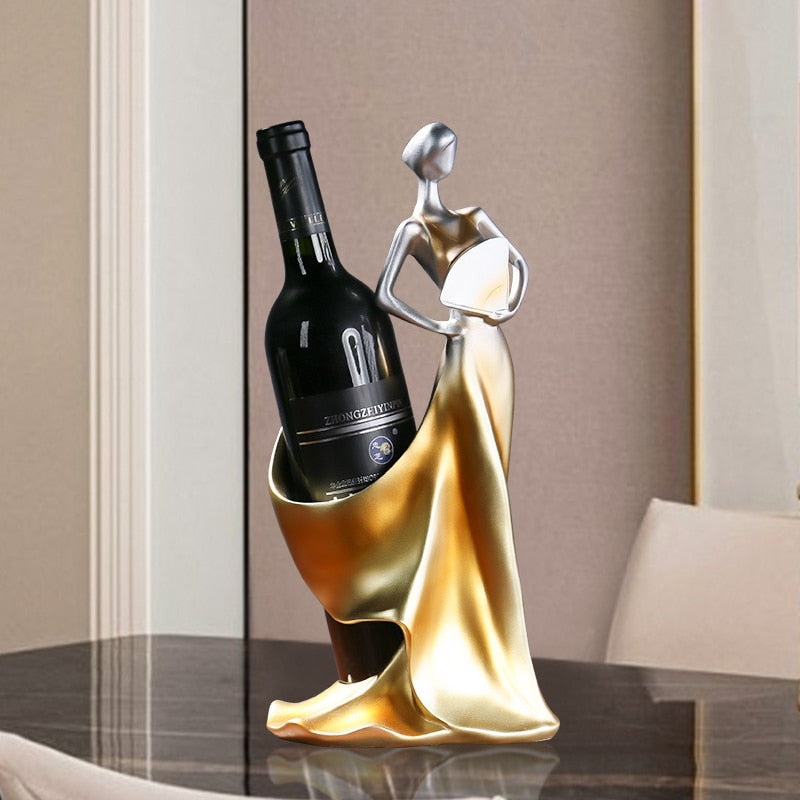 Abstract Beauty Wine Holder