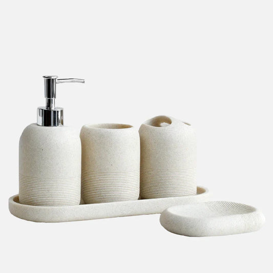 Naya Stone Bathroom Accessories Set