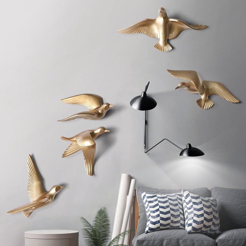 Flock of Doves Wall Decor