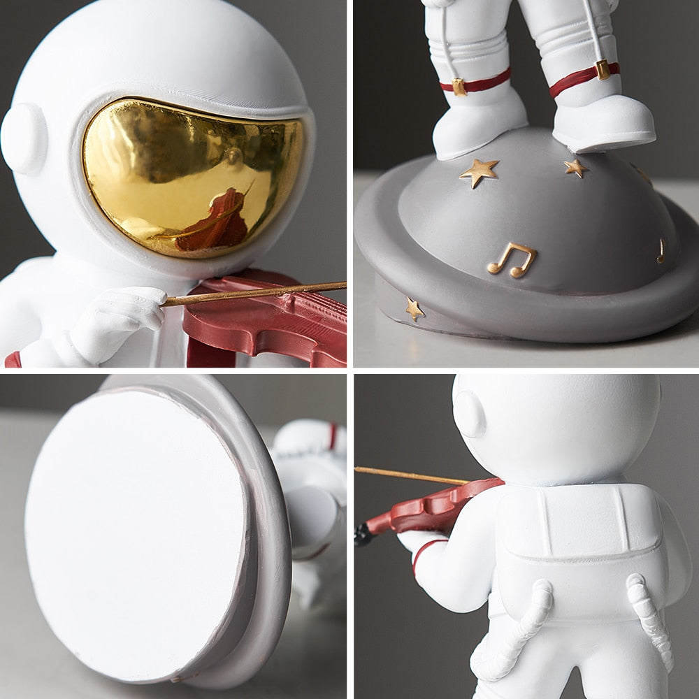 Astronaut Band Figurine