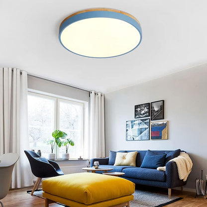 Round Shape Flush Mount Ceiling Lights