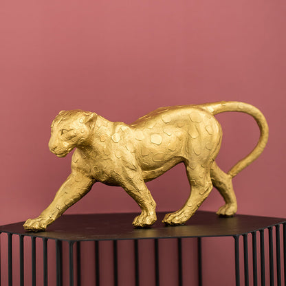 Golden Bull & Bear Statues