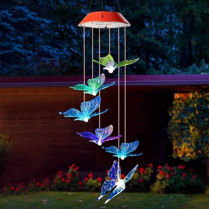 Flutterlights - Decorative solar lights with butterfly designs