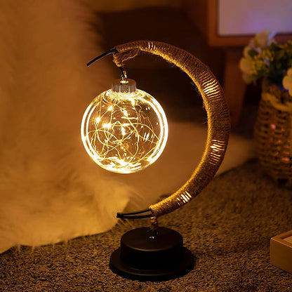 Lunara - Warm Glass Moon Lamp