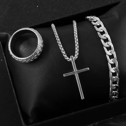 John 3:16 Faith Jewelry 3-Piece Set