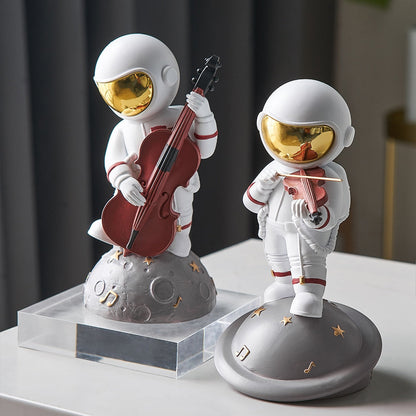 Astronaut Band Figurine