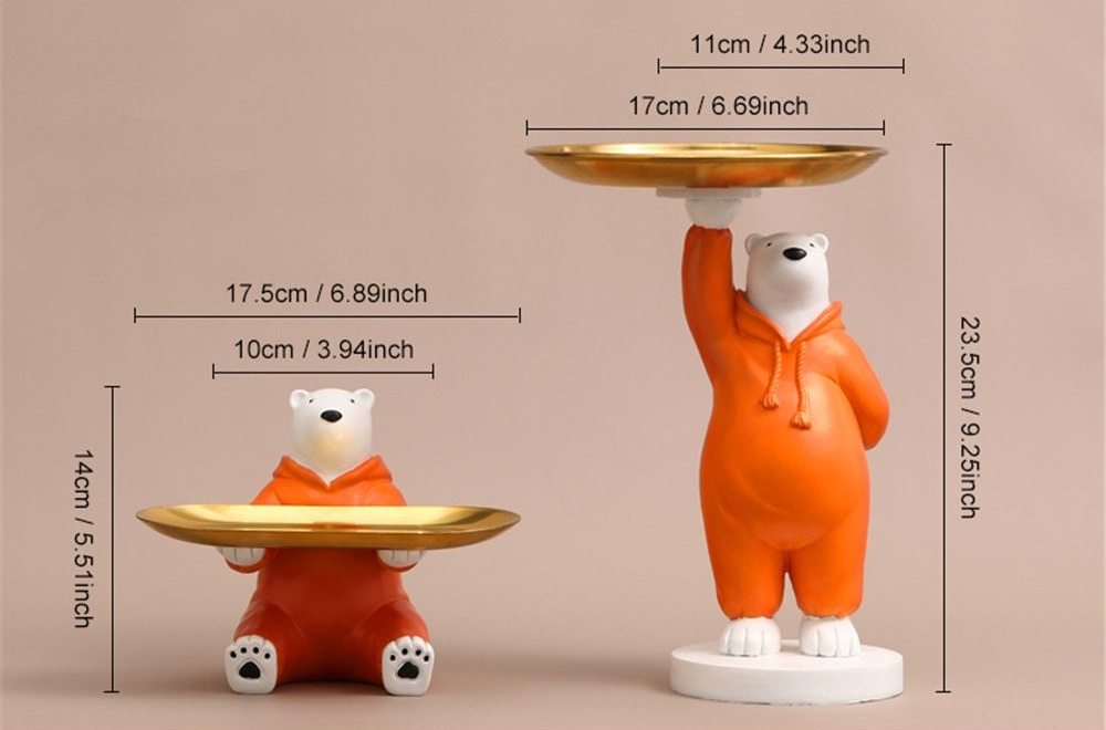 Jumpsuit Polar Bear Tray