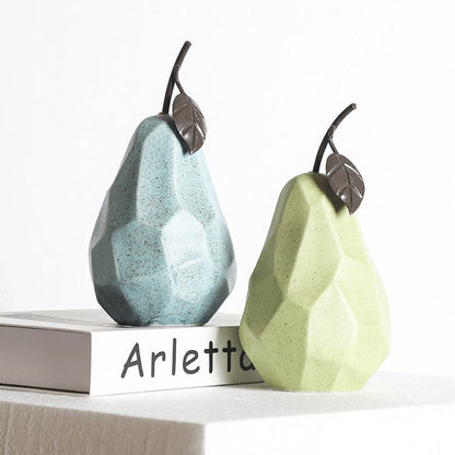 Geometric Apple & Pear