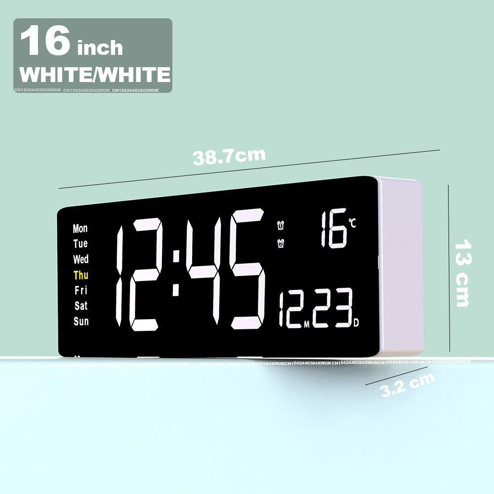 Colorful Acrylic Digital Clock - Bring color to your interior!