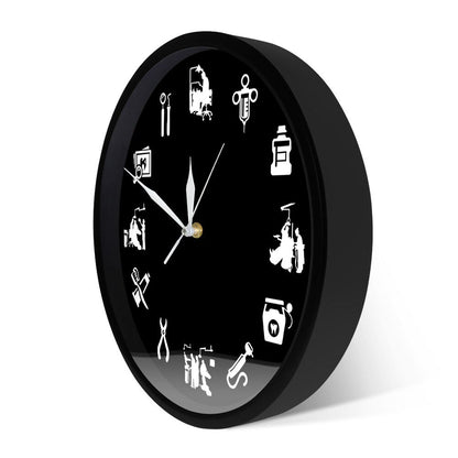 DentaDesign - Stylish Dental Design Wall Clock