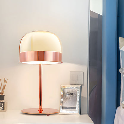 Equatore - Glass Table Lamp with Two-Layer Night Light