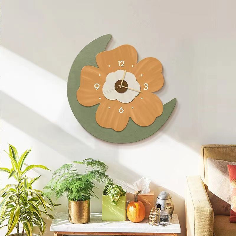 FloraTime - Creative flower wall clock