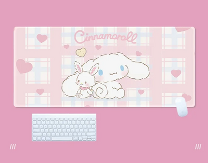 Cinnamoroll Kuromi Deskmat