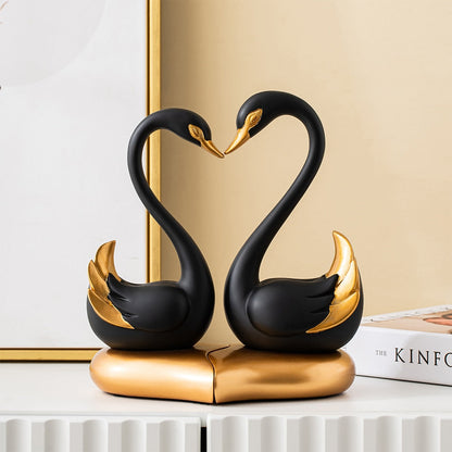 Love Swans Decorative Figurine