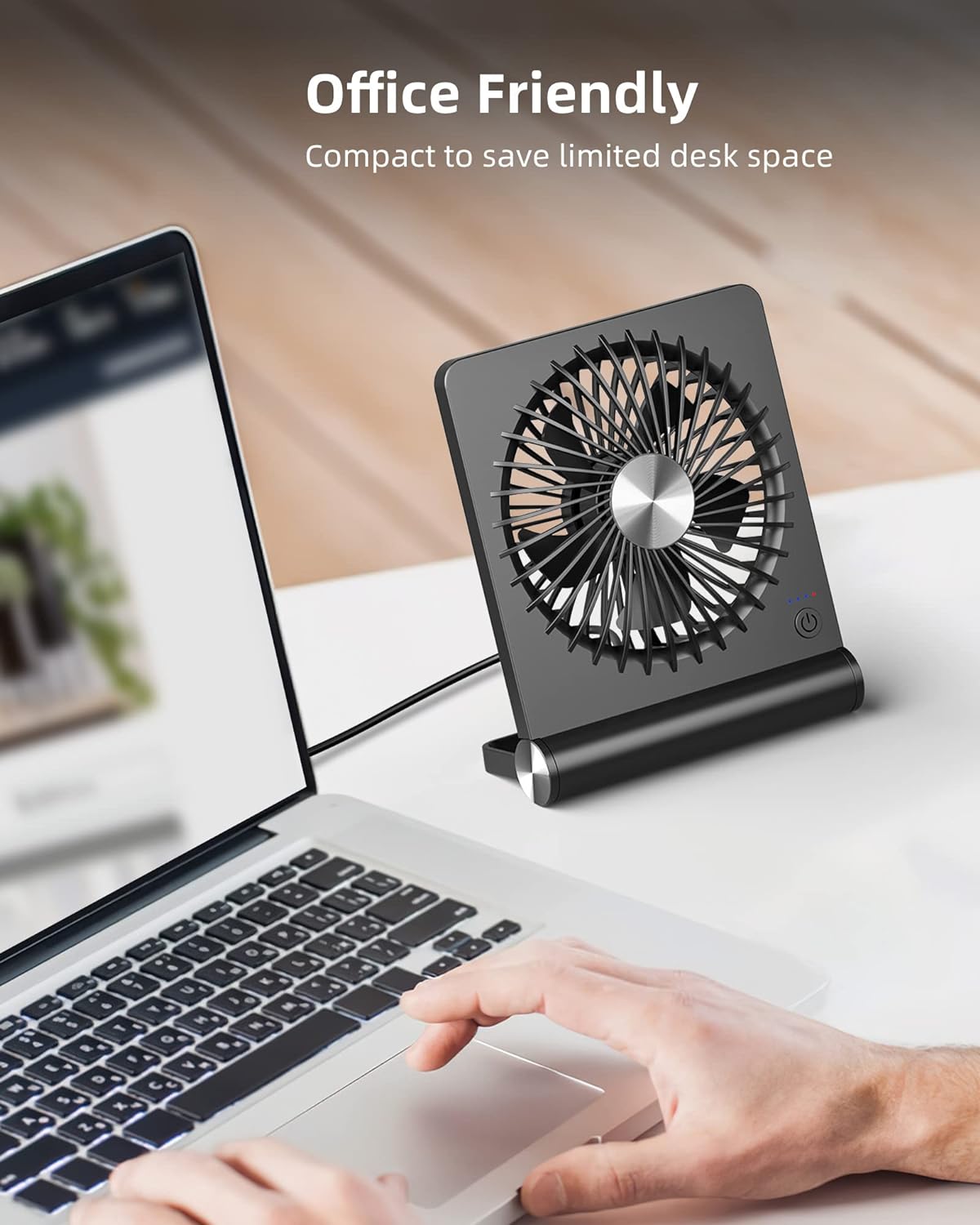 Starker Wind Ultraleiser Small Table Fan