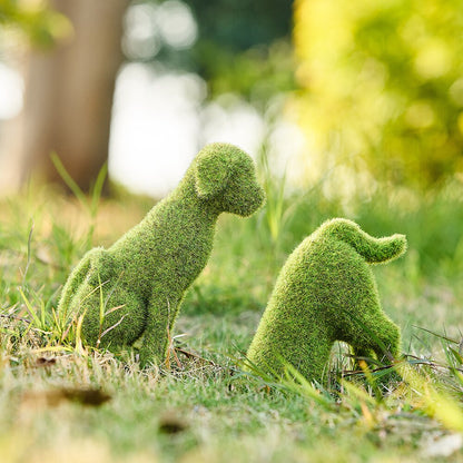 Garden Puppy Decor