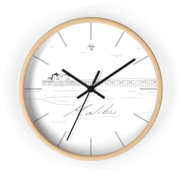 BeachWalk - Beach Promenade Wall Clock