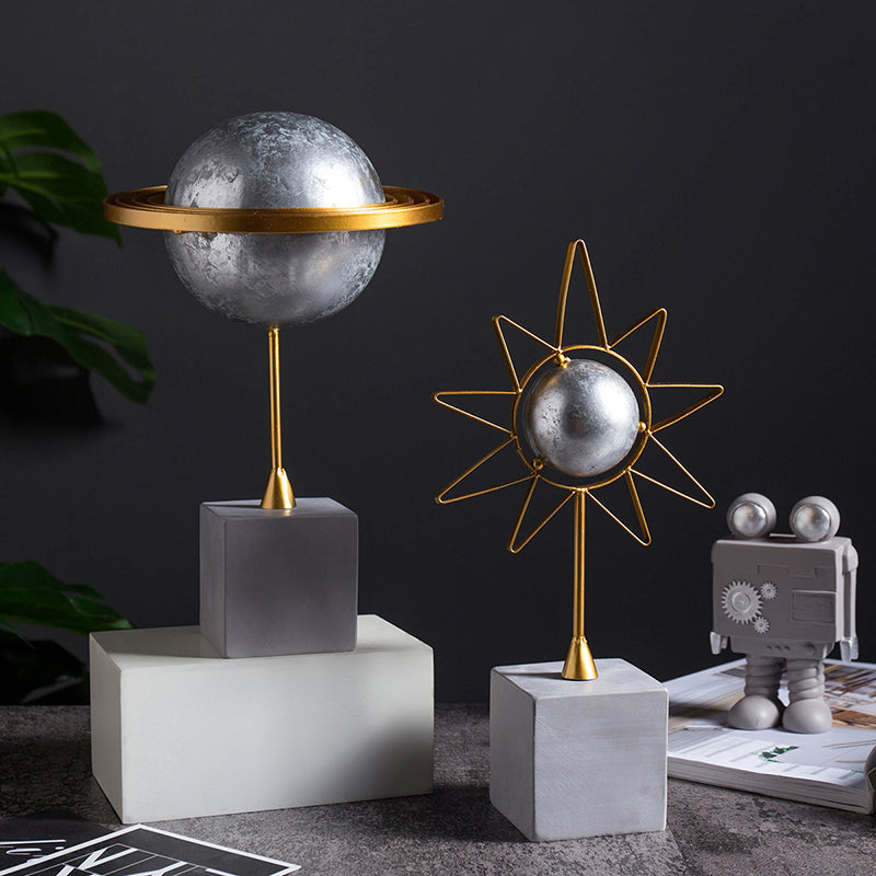 Planet Sun Moon Decor