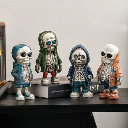 Street Skeleton Figurines