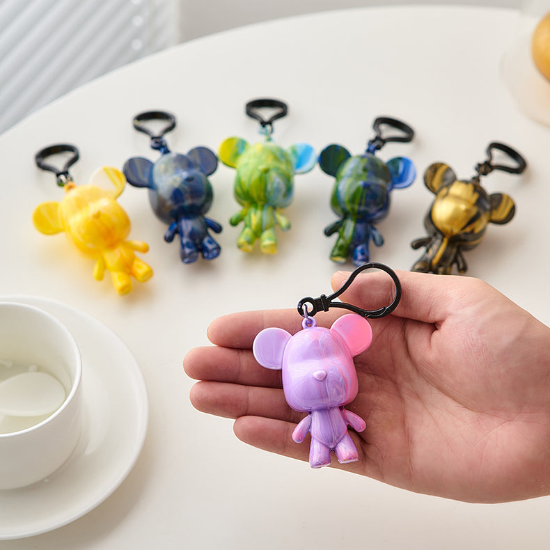 DIY Bear Figurine Keychain