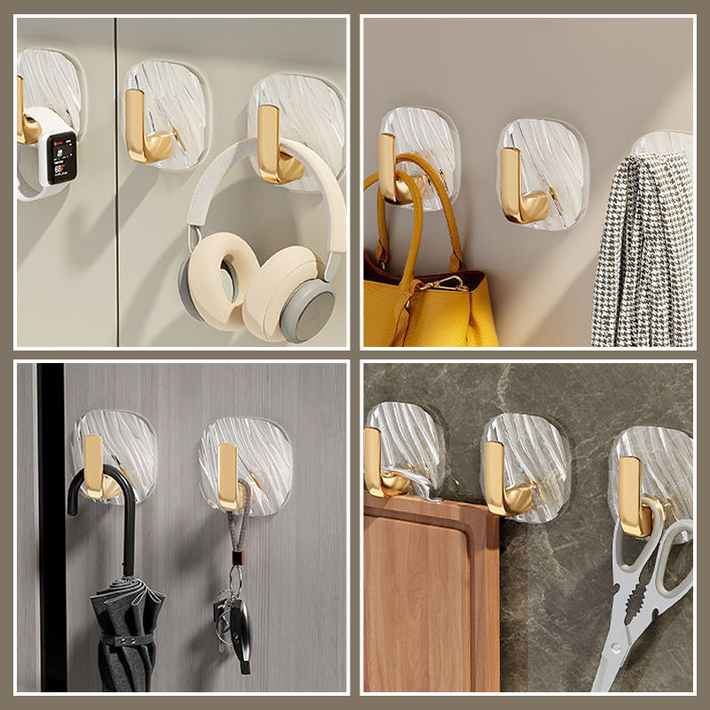 Exquisite Acrylic Punch-Free Hook Transparent Adhesive Wall Hook