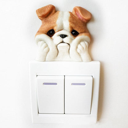 Puppy Switch 3D Decor