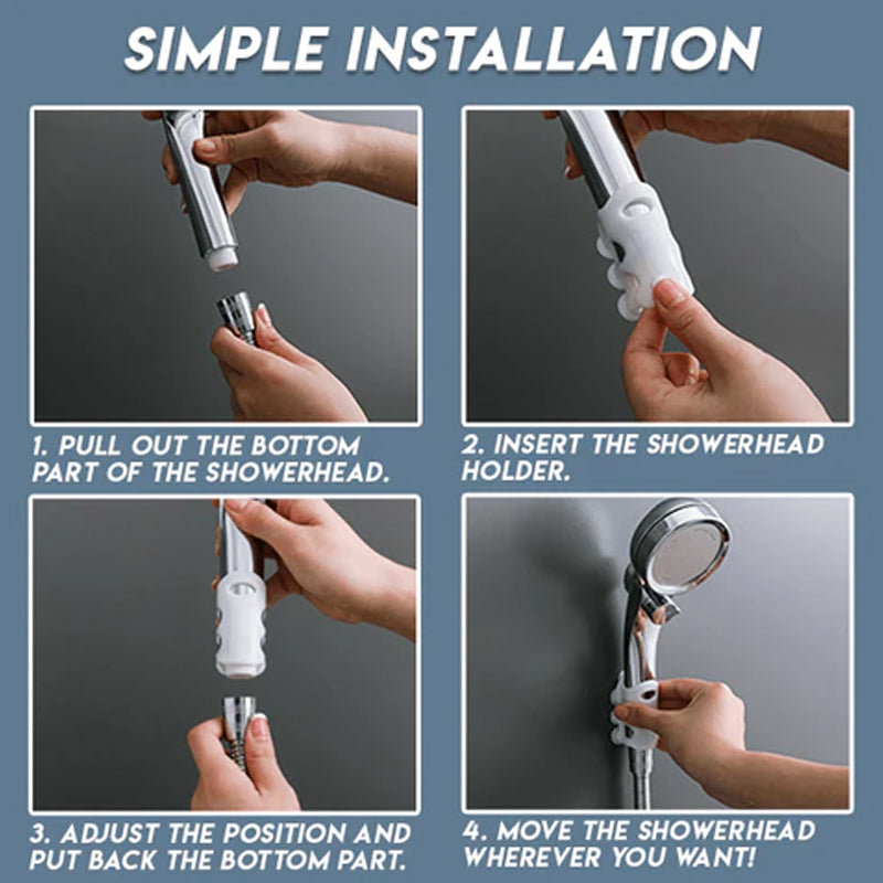 Hands-Free Showerhead Holder