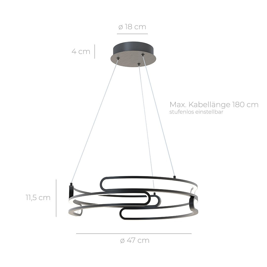 Metalis - Elegant Metal Pendant Lamp