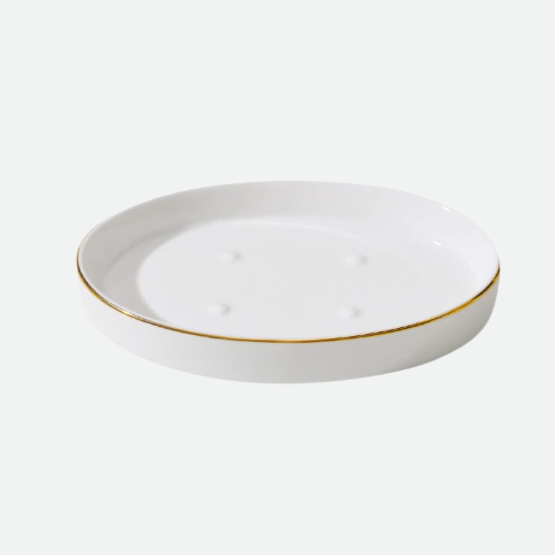 Julia Ceramic Porcelain Soap Dish