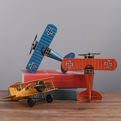 Retro Metal Plane Craft