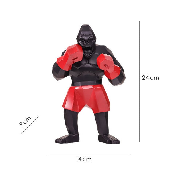 Geometric Gorilla Boxer