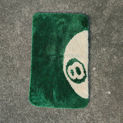 8 Ball Carpet Bath Mat