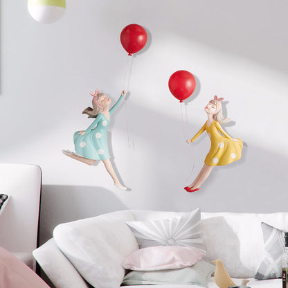 Balloon Girl Wall Decor