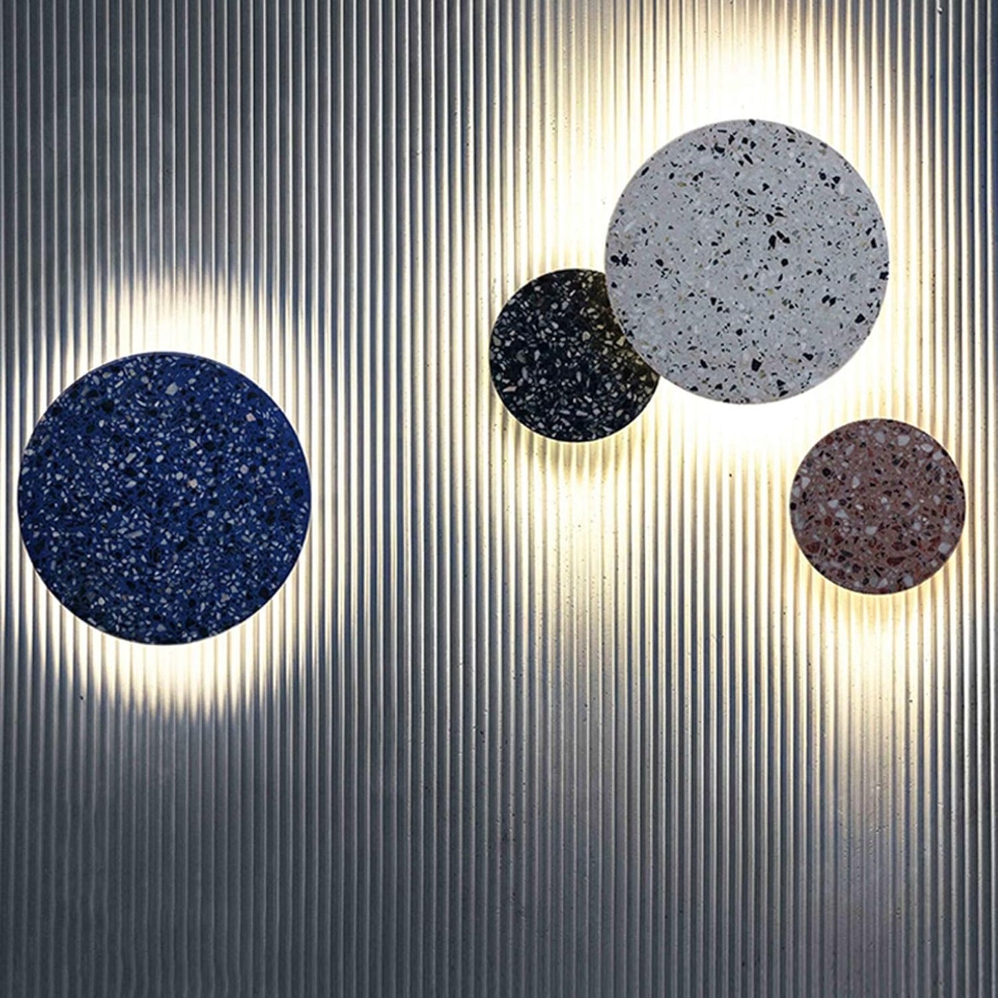 TerraGlow – Wall lamp in Scandinavian Terrazzo