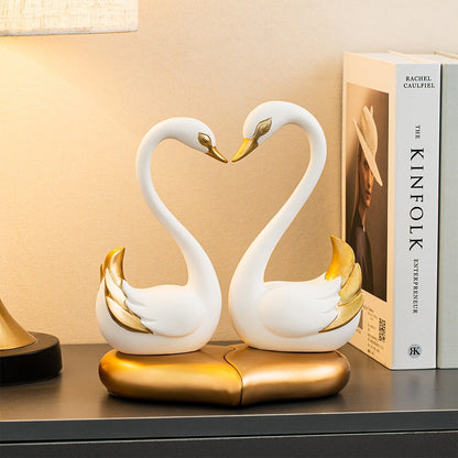 Love Swans Decorative Figurine