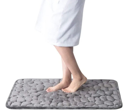 Cobblestone Memory Foam Bath Mat