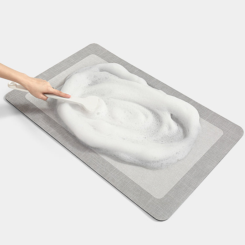 Non-Slip Minimalism Bathroom Floor Mat - Super Absorbent, Easy to Clean