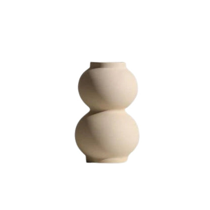 Modern Minimalist Ceramic Vases and Candle Holders