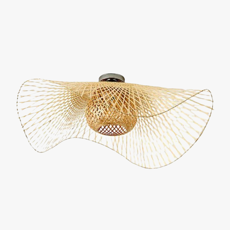 MutoCraft - Japanese style rattan hanging lamp