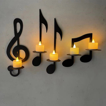 🎼Black Music Note Wall Sconce