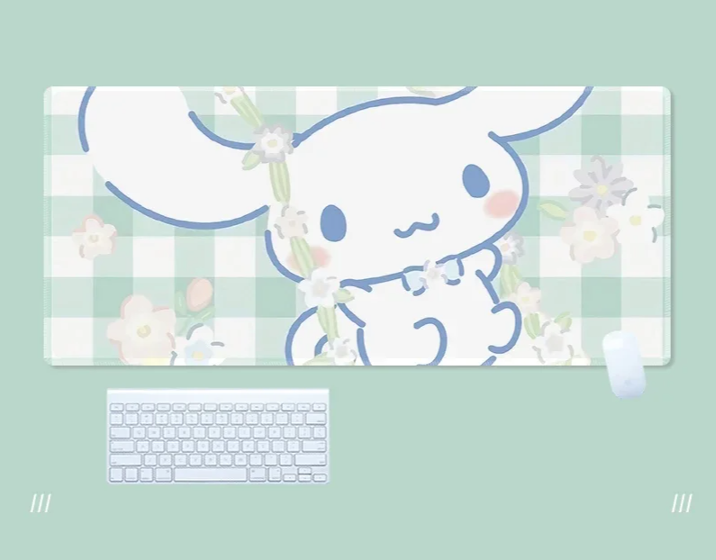 Cinnamoroll Kuromi Deskmat