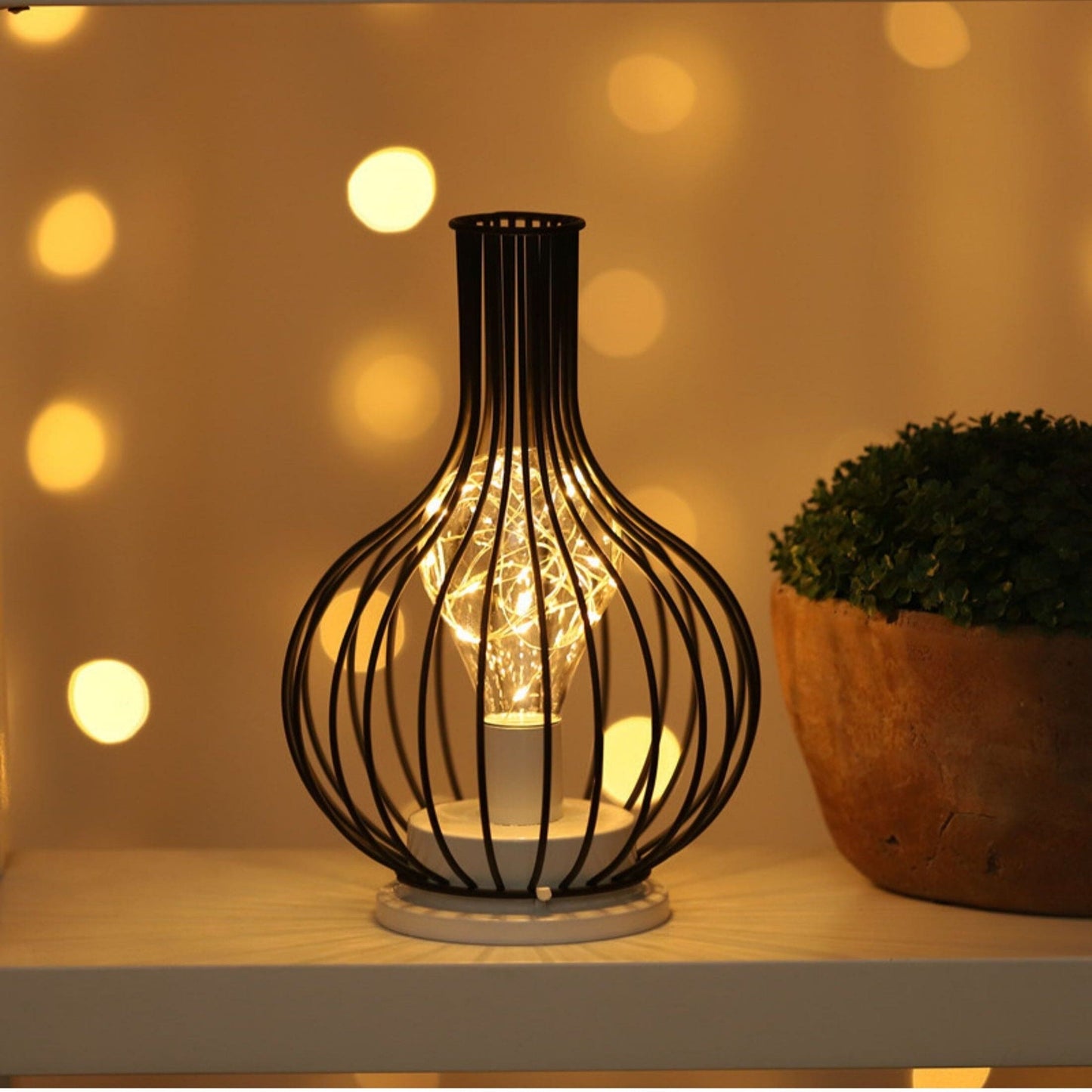 NoirLume - Transform Your Space with the Elegant Eva Luxe NoirLume Table Lamp from LuxeLume