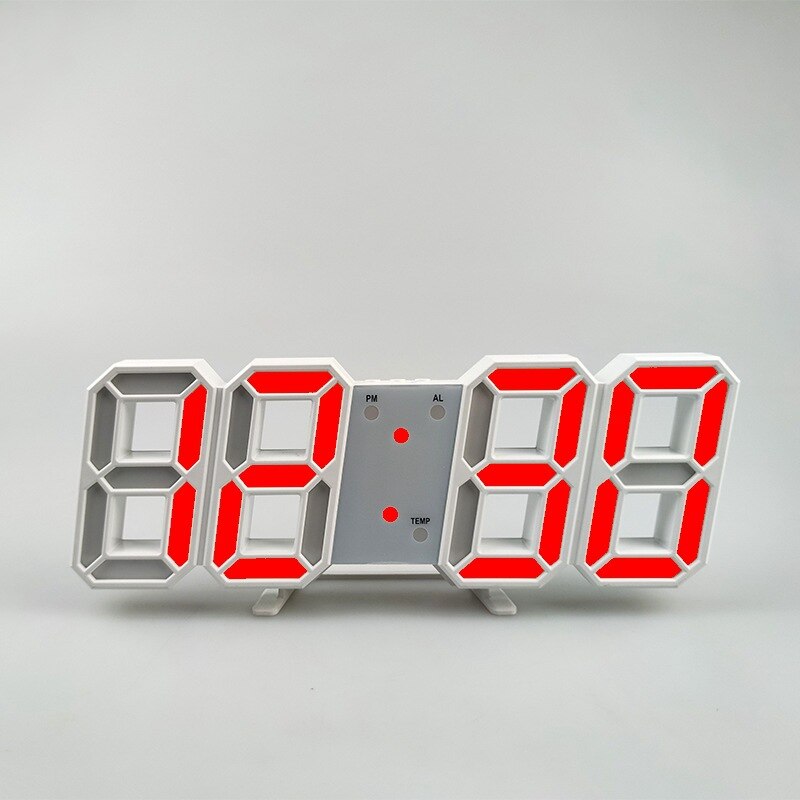 GloedMeester - LED Digital Wall Clock with Modern Features