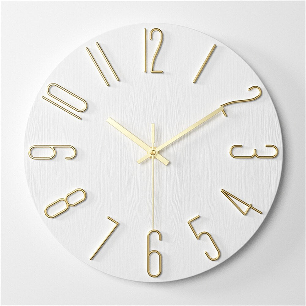 GlowTech - Modern Plastic Wall Clock